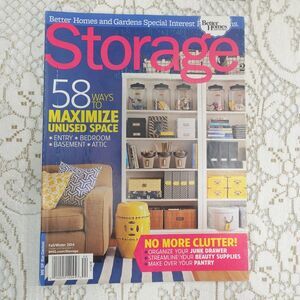 Better Homes & Gardens Storage Magazine Fall/Winter 2014 Home Organization Decor